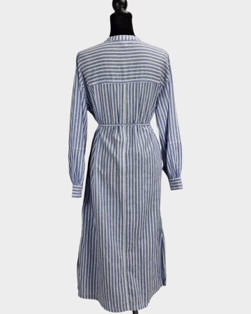 Rochie-camasa-midi-HM-in-bumbac-dungi-Caramia [2]