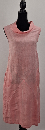 Rochii - Rochie Made in Italy 100 in roz pudrat
