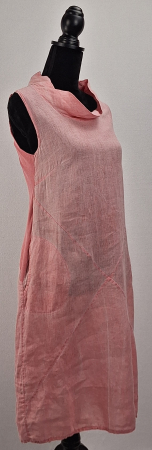 Rochie Made in Italy 100 in roz pudrat [2]