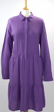 Femei - Rochie Esprit din in și vâscoză mov violet mărimea M