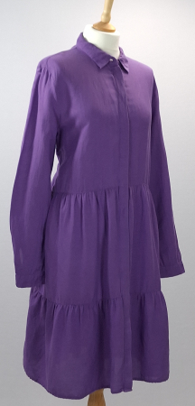 Rochie Esprit din in și vâscoză mov violet mărimea M [3]