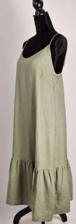 Rochie handmade OI OI Bali 100% in verde salvie [1]