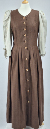 Rochii - Rochie-lunga-100-in-Knopp-Mode-Trachtenstil-Caramia