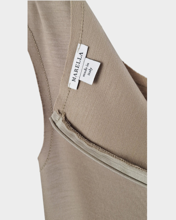 Rochie Marella by Max Mara din blend de lână cu drapaj lateral [3]