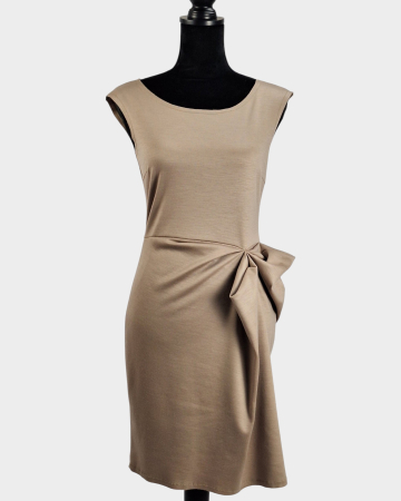 Rochii - Rochie Marella by Max Mara din blend de lână cu drapaj lateral