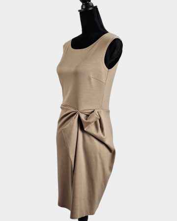 Rochie Marella by Max Mara din blend de lână cu drapaj lateral [1]