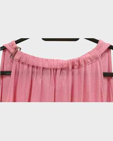 Rochie maxi roz Barbie Katies din in și vâscoză – mărimea M [1]
