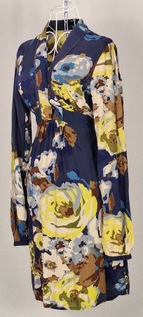 Rochie Next florală 100% vâscoză cu cordon mărimea S Caramia [1]