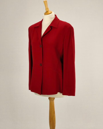 Sacou Marella by Max Mara Made in Italy roșu vâscoză [1]