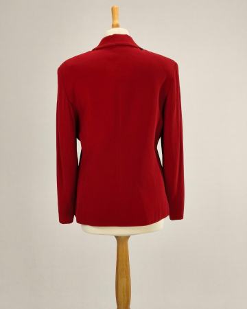 Sacou Marella by Max Mara Made in Italy roșu vâscoză [2]