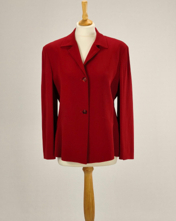 Premium - Sacou Marella by Max Mara Made in Italy roșu vâscoză
