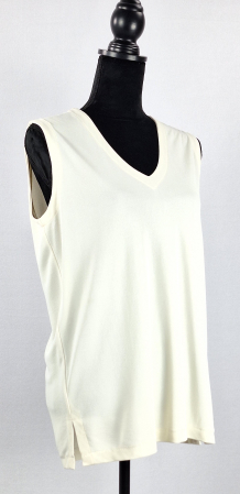 Top Marella Tricot by Max Mara crem din blend de rayon [2]