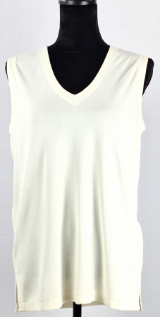 Top Marella Tricot by Max Mara crem din blend de rayon [1]
