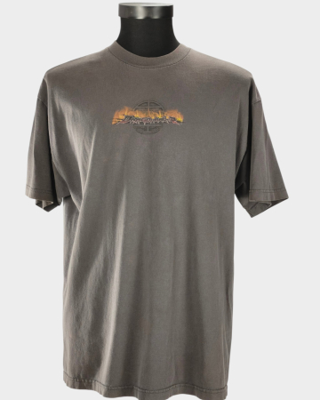 Anime și manga - Tricou Dragon Ball Z gri din bumbac XL, imprimeu față spate