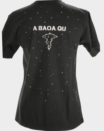 Tricou negru Gundam A Baoa Qu bumbac imprimeu față-verso XS S [5]