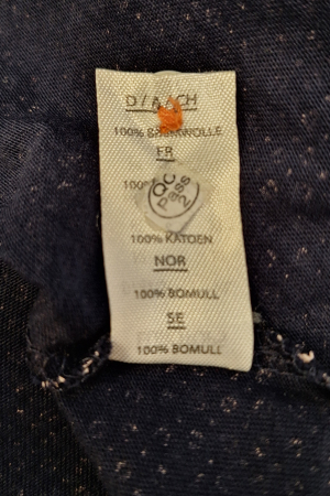 Tricou polo Rick Armand din bumbac 100% bleumarin – etichetă XL [6]