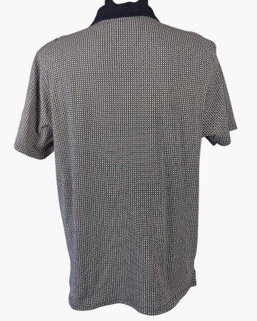 Tricou polo Rick Armand din bumbac 100% bleumarin – etichetă XL [3]