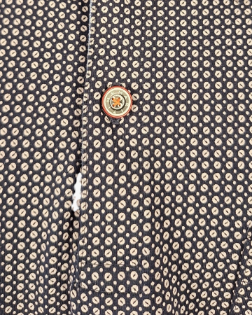 Tricou polo Rick Armand din bumbac 100% bleumarin – etichetă XL [1]