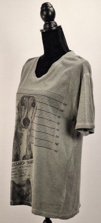Tricou Trussardi Jeans Greyhound gri melanj | Caramia [1]