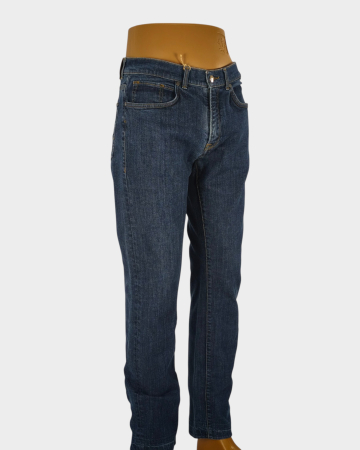 Jeans Trussardi Jeans 380 Icon albaștri unisex, bumbac cu elastan, L femei / M bărbați [3]