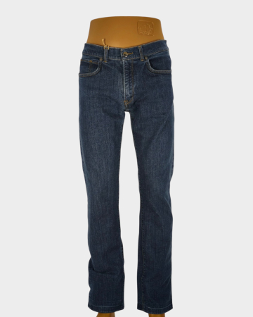 Blugi - Jeans Trussardi Jeans 380 Icon albaștri unisex, bumbac cu elastan, L femei / M bărbați