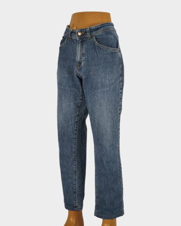 Jeans Trussardi Jeans albaștri unisex, croială dreaptă, XL femei / L bărbați [1]