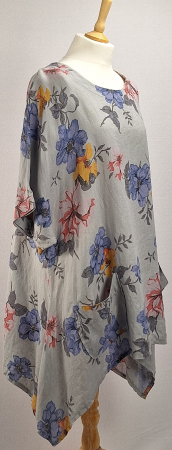 tunica-puro-lino-in-floral-gri-deschis-caramia [3]