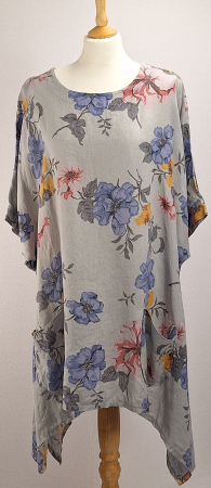 tunica-puro-lino-in-floral-gri-deschis-caramia [1]