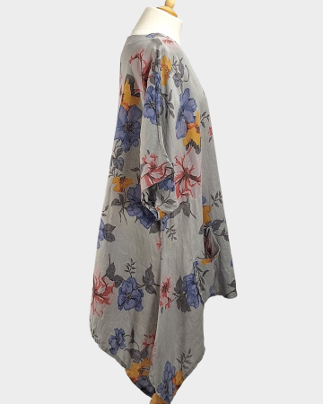 tunica-puro-lino-in-floral-gri-deschis-caramia [3]