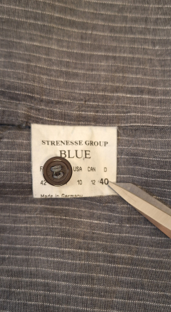 Vestă damă Strenesse Blue 100% in gri M Made in Germany [6]