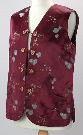 Vesta-reversibila-Dragon-Crown-100-matase-naturala-burgundy-Caramia [3]
