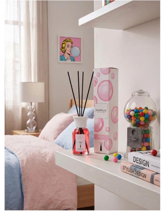 Difuzor de Parfum cu Bețișoare PERMUN - Bubble Gum [2]