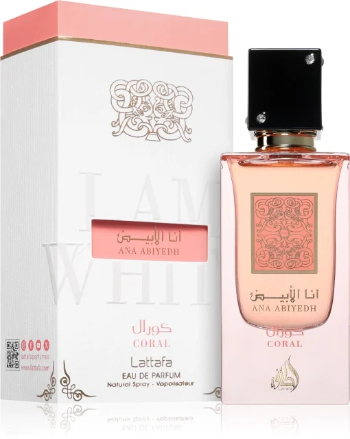 Ana Abiyedh Coral Lattafa 60 ml, apa de parfum, unisex [2]