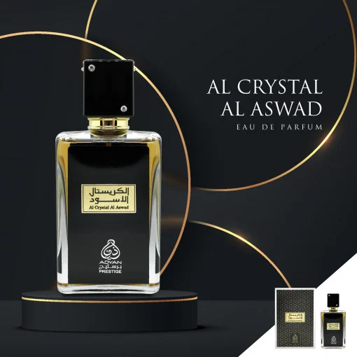 Apă de parfum ADYAN, AL CRYSTAL AL ASWAD, barbat, 100ML [2]