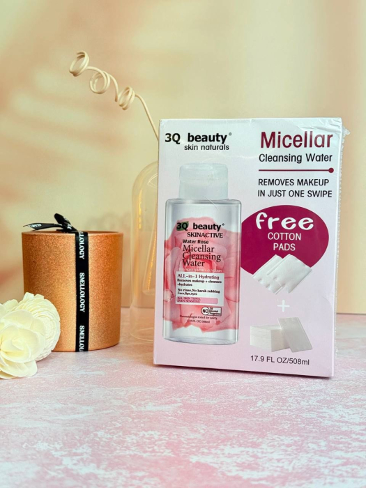 Apă Micelară 3Q Beauty 508 ml cu Dischete Cadou [3]