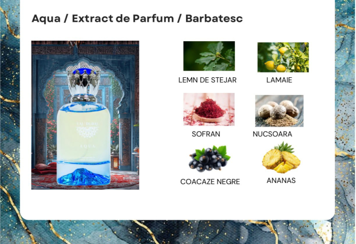 Aqua – Extract de Parfum, Barbati, 100 ML – inspirat de Creed Aventus mix Oud for Greatness [4]