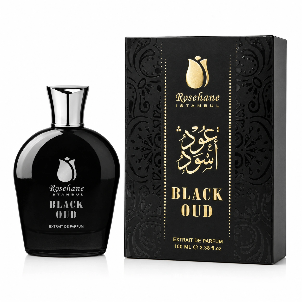 Black Oud – Extract de Parfum, Unisex, 100ML – inspirat de Oud Ispahan by Dior [2]