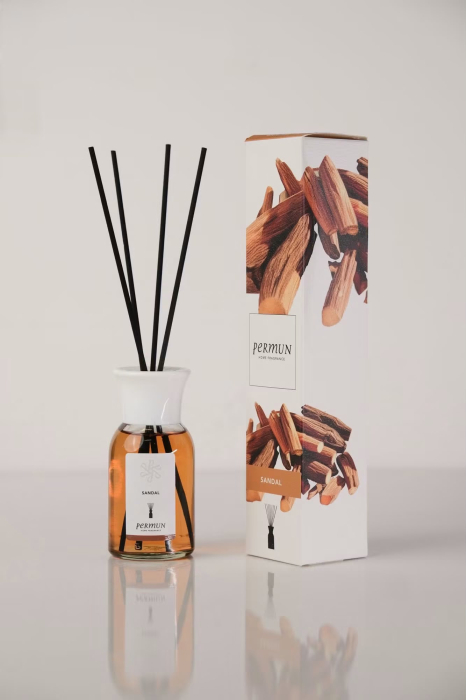 Difuzor de Parfum pentru Cameră cu Bețișoare – PERMUN Home Fragrance (Sandal) [2]