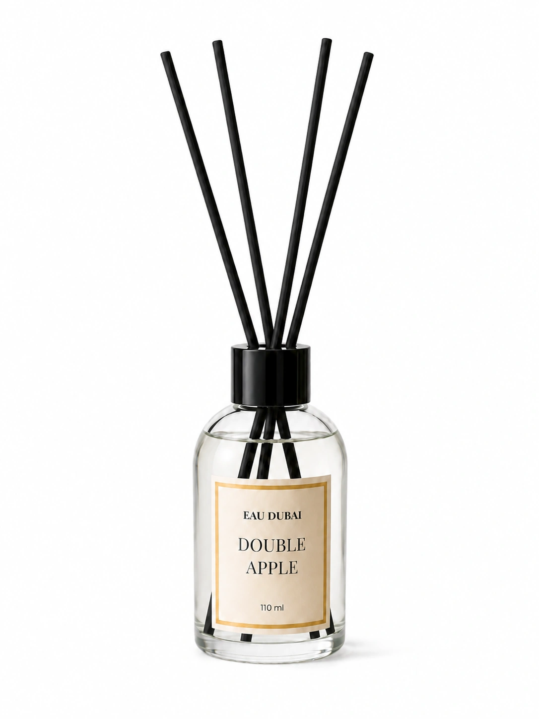 Difuzor de parfum pentru cameră, Double Apple, Difuzor cu bețișoare, 110 ml [2]