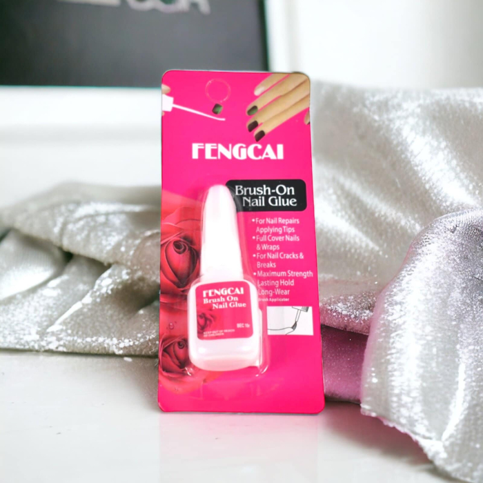 Lipici pentru unghii cu pensulă FENGCAI – Brush-On Nail Glue [2]