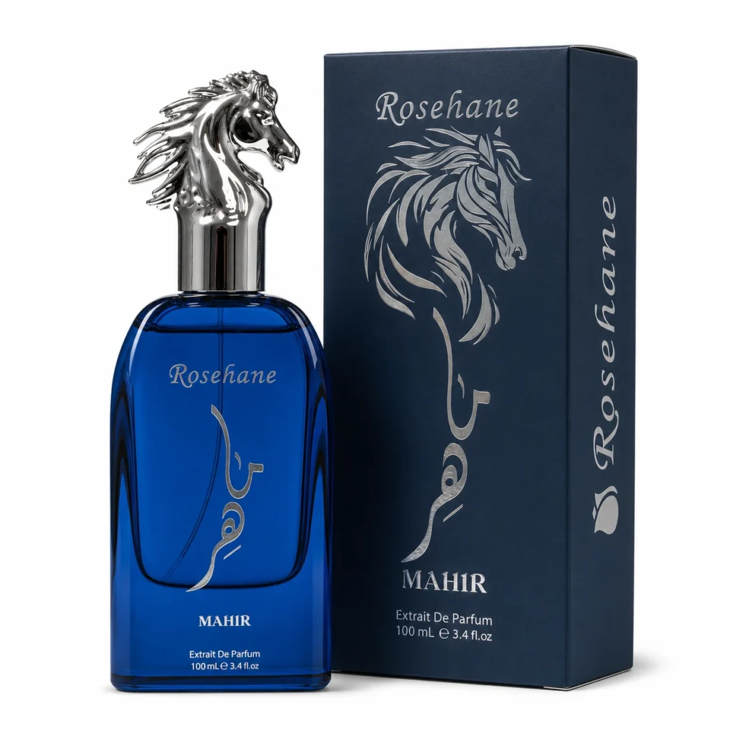 Mahir Black – Extract de Parfum, Rosehane, 100ml, Bărbați – inspirat de Ambassador by Gisada [2]
