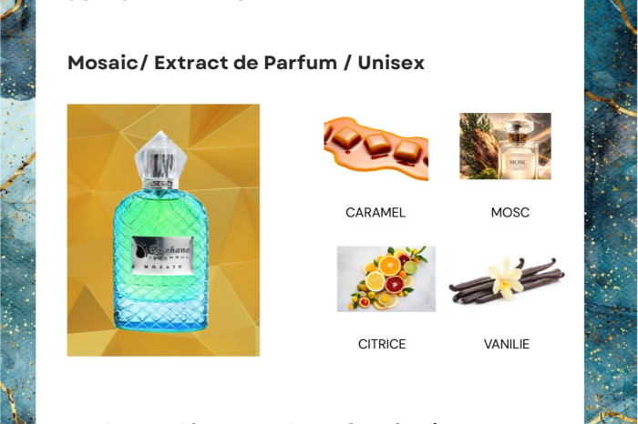 Mosaic – Extract de Parfum, Rosehane, 100ml, Unisex – inspirat de Scandal pour Homme by Jean Paul Gaultier [4]