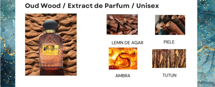 Oud Wood – Extract de Parfum, Unisex, 100 ML – inspirat de Ombre Leather by Tom Ford [4]