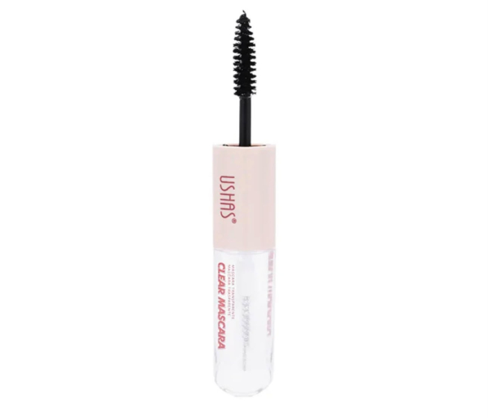 Rimel 2 in 1 negru si gel transparent pentru gene si sprancene Ushas [2]