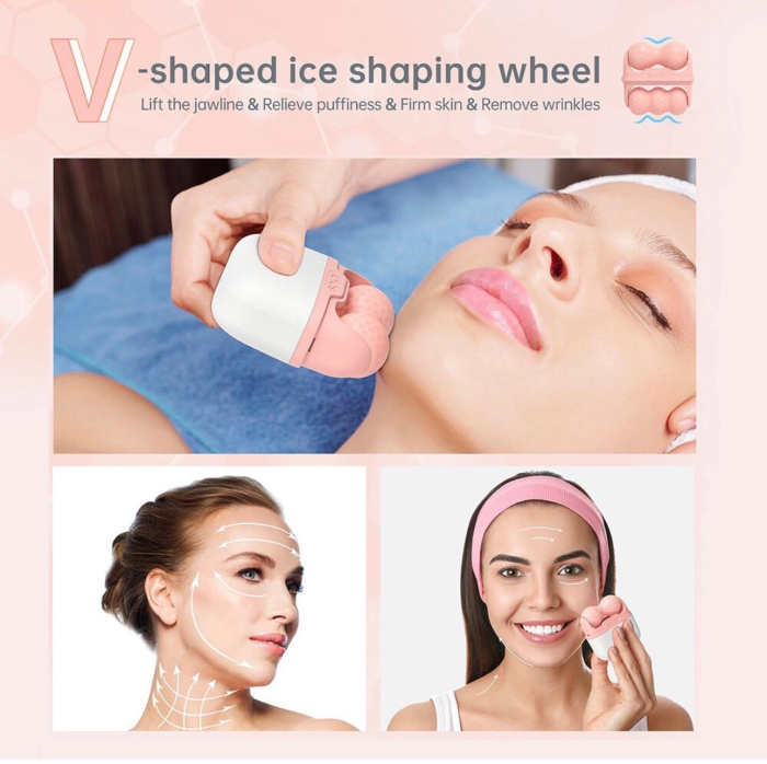 Rolă de Masaj Facial și Corporal cu Efect de Gheață (Ice Roller / Skin Gym) [3]
