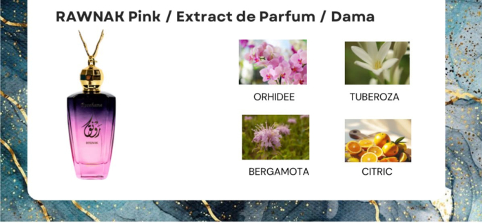 Rounak Pink – Extract de parfum, Dama, 160 ML – inspirat de Delina De Marly Perfumes [4]