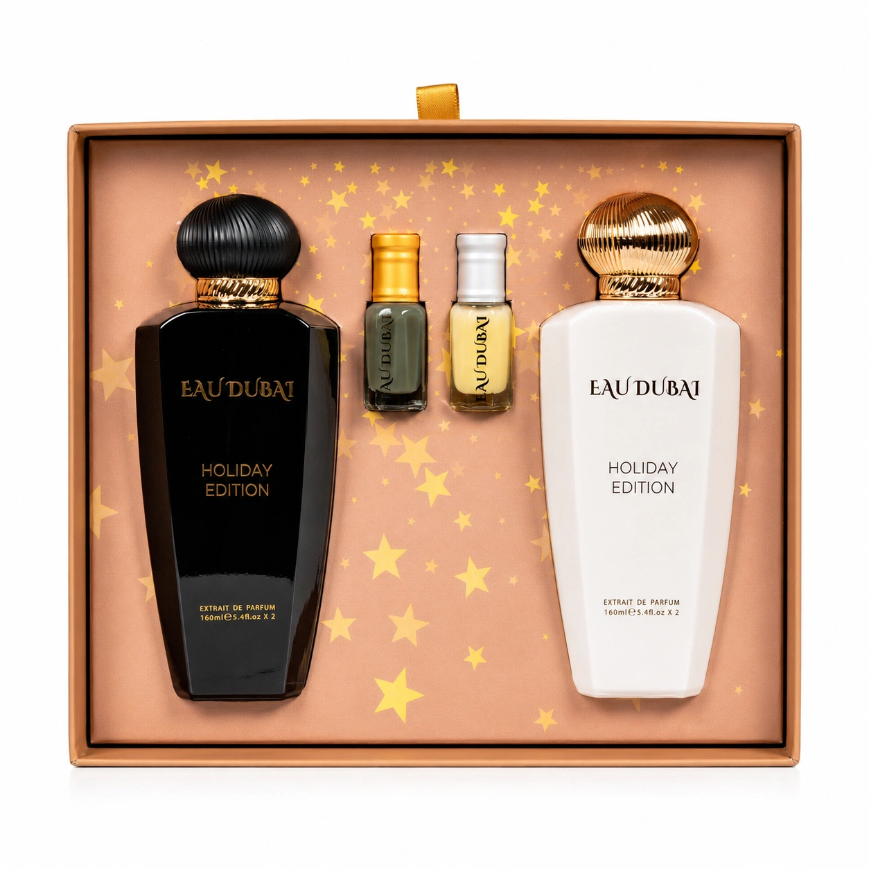 Set Cadou Parfum Eau Dubai Holiday Edition, 4 piese, Parfum EL si EA 160 ml, Ulei EL si EA 6 ml [2]