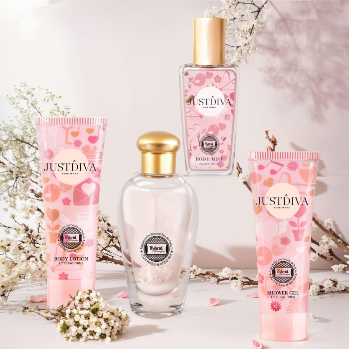 Set cadou parfum femei cu body mist, lotiune si gel de dus [3]