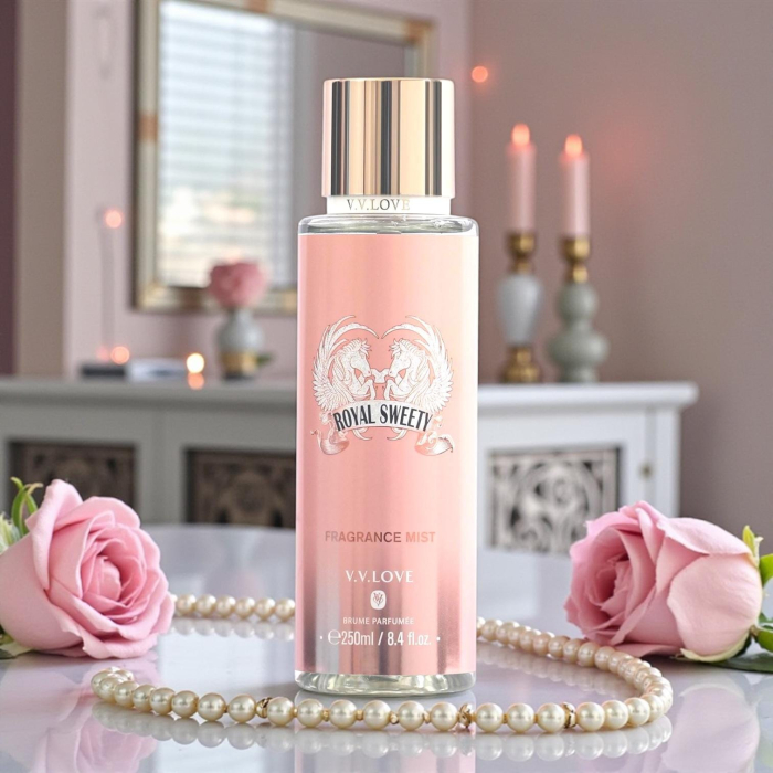 Spray de corp elegant roz 250 ml – aromă feminină și rafinată [2]