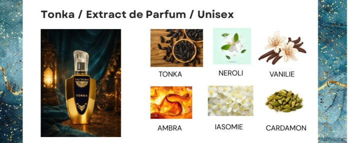 Tonka – Extract de parfum Unisex, 80 ML – inspirat de Arabian Tonka by Montale [4]